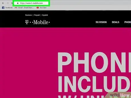 Image titled Pay a T‐Mobile Bill on PC or Mac Step 1