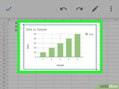 Image titled Make a Graph on Google Sheets on Android Step 13