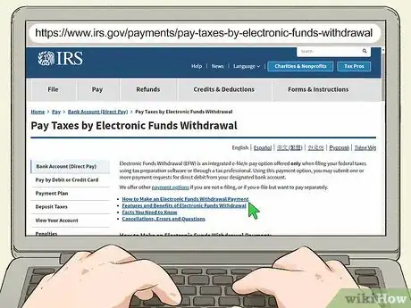Image titled Pay the IRS Step 1
