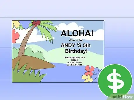 Image titled Plan a Hawaiian Luau Birthday Party for Kids Step 9