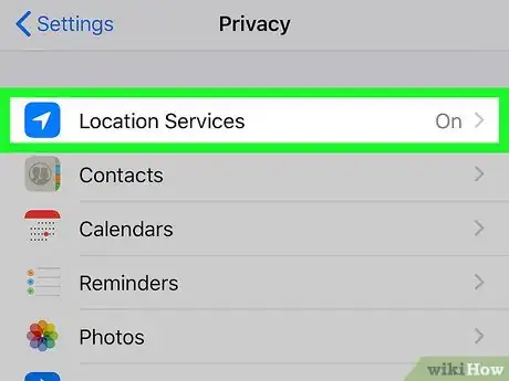 Image titled Restrict App Location Access on iPhone or iPad Step 3