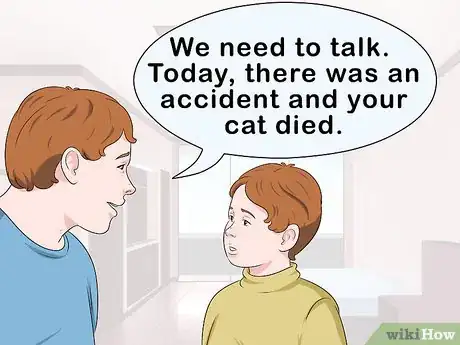 Image titled Help Kids Cope with the Death of Their Cat Step 2