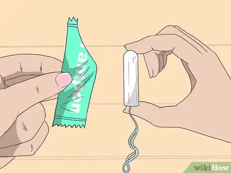 Image titled Insert a Tampon for the First Time Step 4