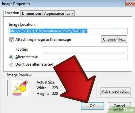 Image titled Add Animated Emoticons to Thunderbird's E‐Mail Step 3Bullet5
