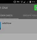 Unhide Group on Groupme on Android