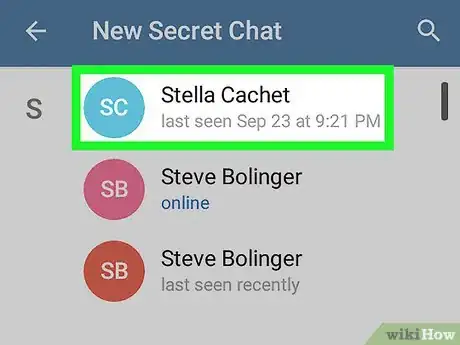 Image titled Start a Secret Chat on Telegram on Android Step 4
