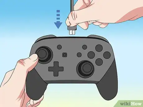 Image titled Charge the Pro Controller on the Nintendo Switch Step 5