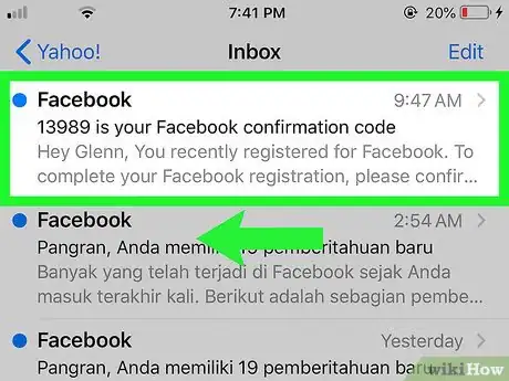 Image titled Delete an Email from iPhone Mail Step 3