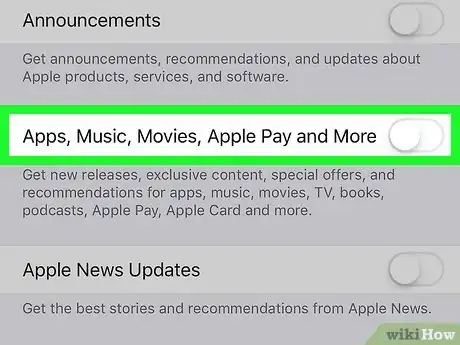 Image titled Turn Off Apple ID Media Recommendations on an iPhone Step 4