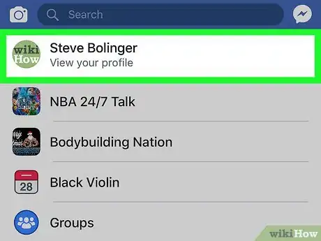 Image titled Change Your Cover Photo on Facebook Mobile Step 3