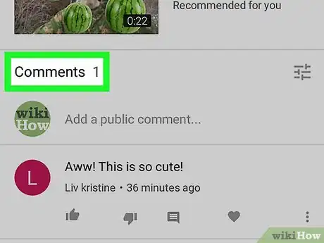 Image titled Reply to Comments on YouTube on Android Step 5