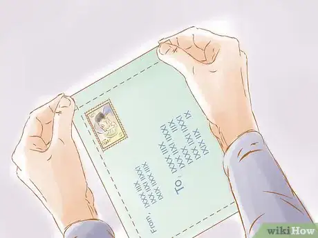Image titled Open an Envelope Having Three Perforated Sides Step 2