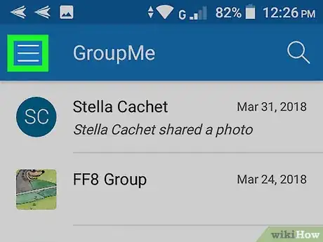Image titled Delete Contacts on GroupMe on Android Step 2