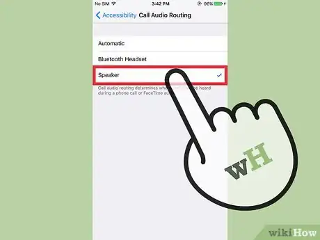 Image titled Automatically Switch to Speaker During Calls on an iPhone Step 5