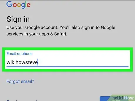 Image titled Sign in to Google Drive on iPhone or iPad Step 5