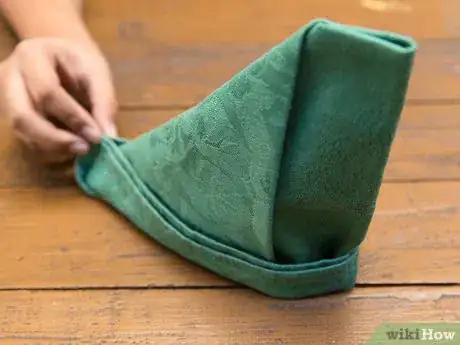Image titled Fold a Napkin Like a Boat Step 5