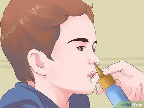 Image titled Deal with a Toddler Nosebleed Step 3