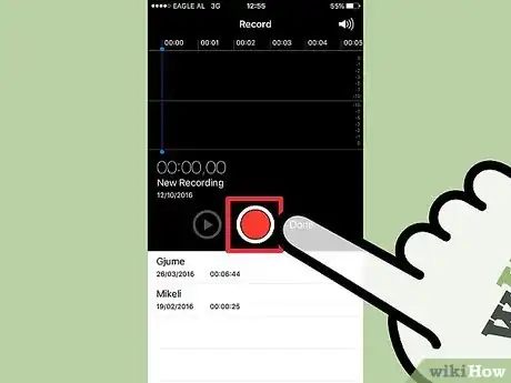 Image titled Record a Voice Memo on an iPhone Step 7