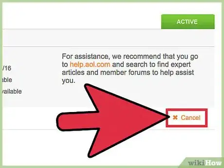 Image titled Cancel an AOL Account Step 8