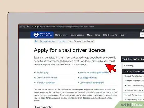 Image titled Become a Taxi Driver in the UK Step 7