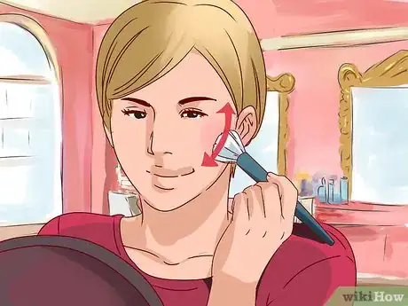 Image titled Apply Blush on Oval Faces Step 5