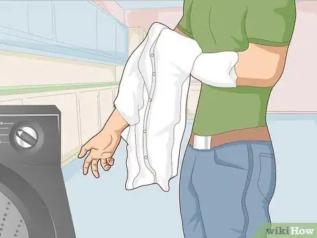 Image titled Keep White Jackets Clean Step 1