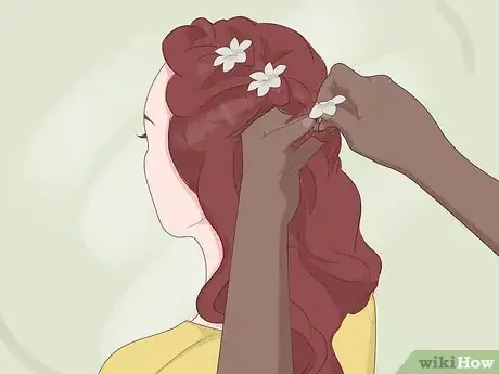 Image titled Pick a Half Up Wedding Hairstyle Step 5