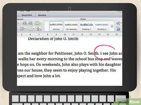 Image titled Write a Family Law Declaration in Washington State Step 7