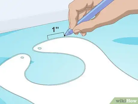 Image titled Cut and Sew a Baby Bib With Snaps Step 7