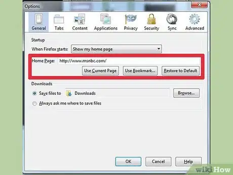 Image titled Make MSNBC Your Browser Home Page Step 11