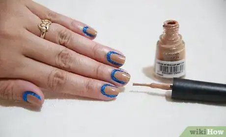 Image titled Do Glitter Cuticles Step 9