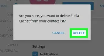 Remove Telegram Contacts on PC or Mac