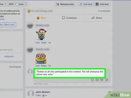 Image titled Do Giveaways on Facebook Step 13