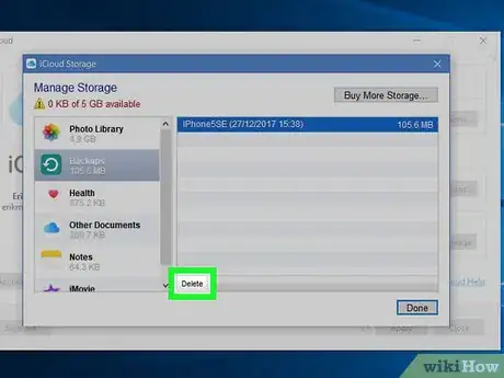 Image titled Clear Space on iCloud Step 5