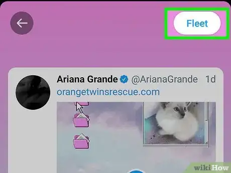 Image titled Share Tweets to Twitter Fleet Step 6