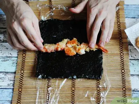 Image titled Make a Shrimp Tempura Roll Step 13