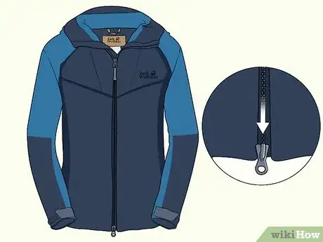 Image titled Wash a Jack Wolfskin Jacket Step 1