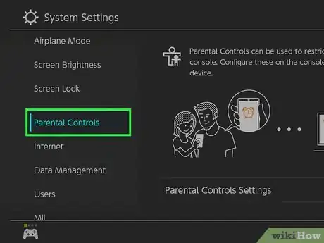 Image titled Use Parental Controls on Nintendo Switch Step 4