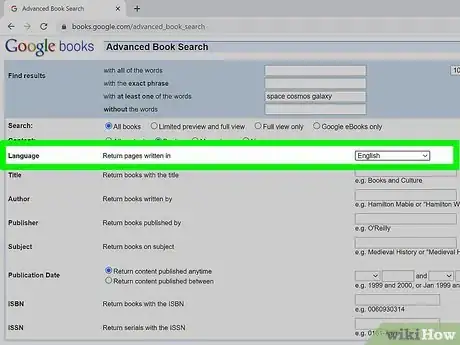 Image titled Do an Advanced Search on Google Books Step 5