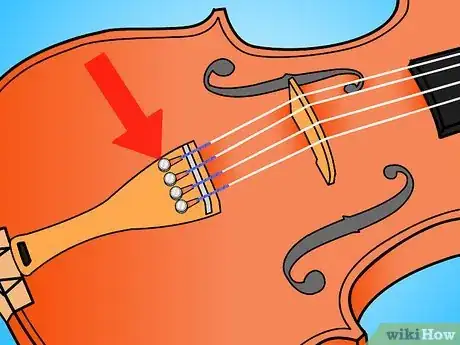 Image titled Identify the Parts of a Violin Step 8Bullet2