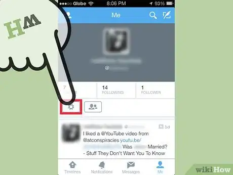 Image titled Get Push Notifications for a Users Tweets on Twitter for iPhone Step 5