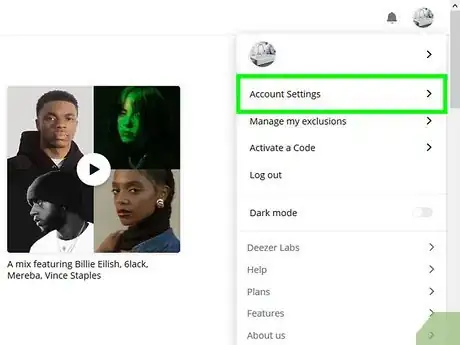 Image titled Cancel Your Deezer Subscription on PC or Mac Step 4