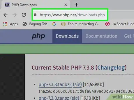 Image titled Install the PHP Engine on Your Windows PC Step 1
