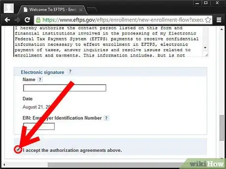 Image titled Sign up for an EFTPS Account Step 6