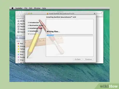 Image titled Protect Files in a Sandisk USB Flash Drive with Sandisk Secureaccess on Mac Step 4