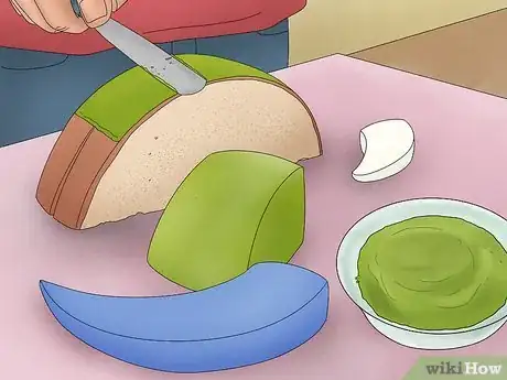 Image titled Make a 3D Dinosaur Birthday Cake Step 10