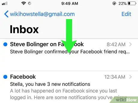Image titled Search Emails on iPhone Step 2