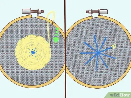 Image titled Do a Woven Wheel Stitch Step 12