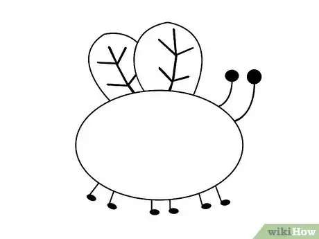 Image titled Draw a Cartoon Bee Step 4