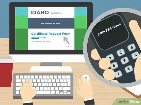 Image titled Obtain a Copy of Your Birth Certificate in Idaho Step 4
